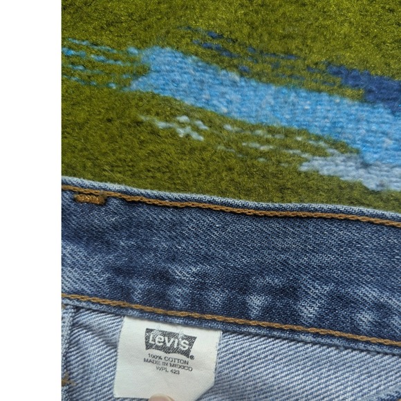 Vintage Levi Strauss 501 XX Jeans 1993 30x30 Rigid Blue Button Fly Denim Cotton - Picture 8 of 8